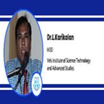 Interview Dr L Karikalan HOD at Vels Institute of Science Technology and Advanced Studies Chennai